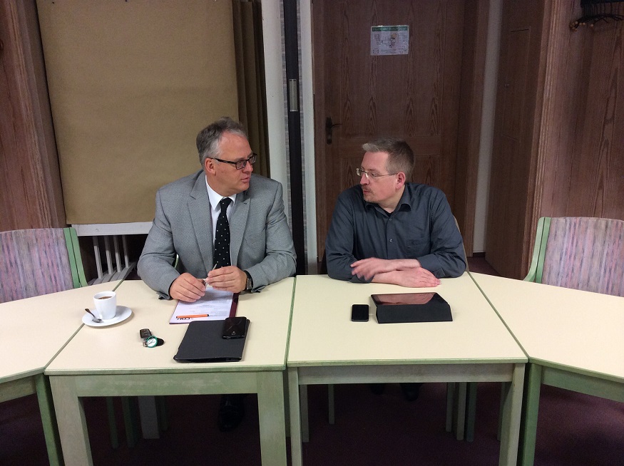 Michael Vietz MdB und Heiner Hegeler CDU-Kreistagsfraktionsvorsitzender 