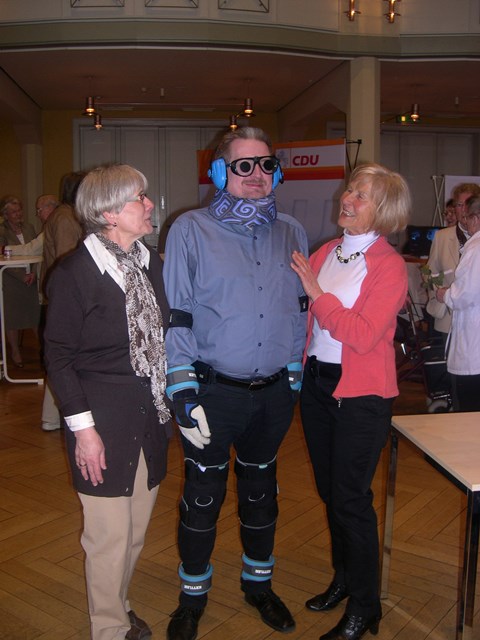 Michael im simulierten Altsein