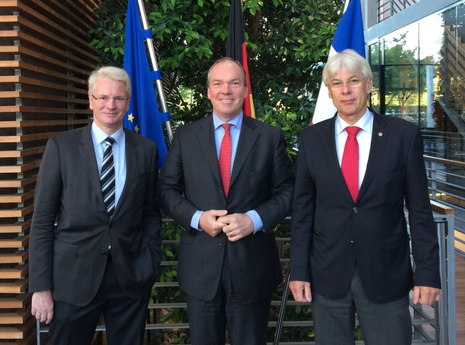 Reinhard Lken, Philipp Murmann MdB, Karsten Fach
