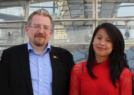 Michael Vietz und Thi Minh Thuy Vu