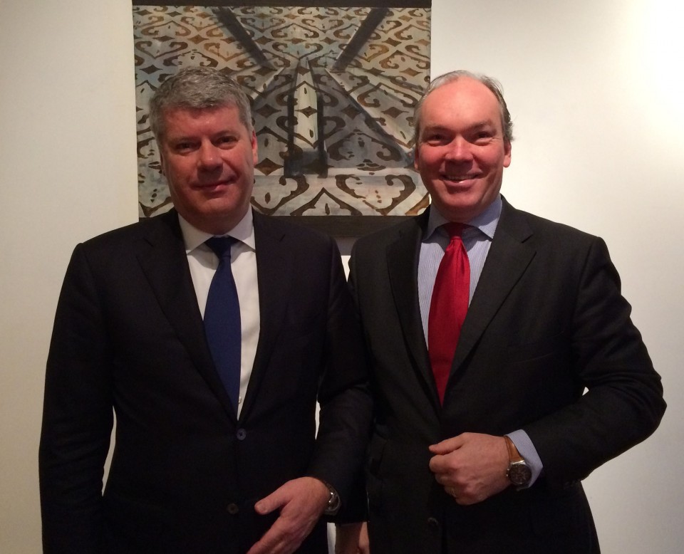 von links: Ronald Van het Hof, Philipp Murmann MdB