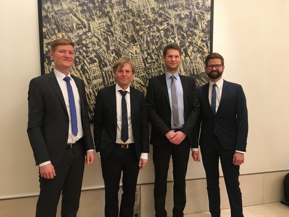 Rdiger Kruse MdB mit Vertretern der EJF