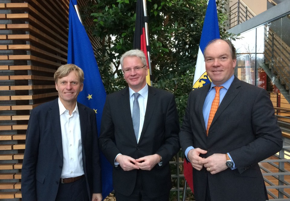 v.l.: Rdiger Kruse MdB, Dr. Reinhard Lken, Philipp Murmann MdB