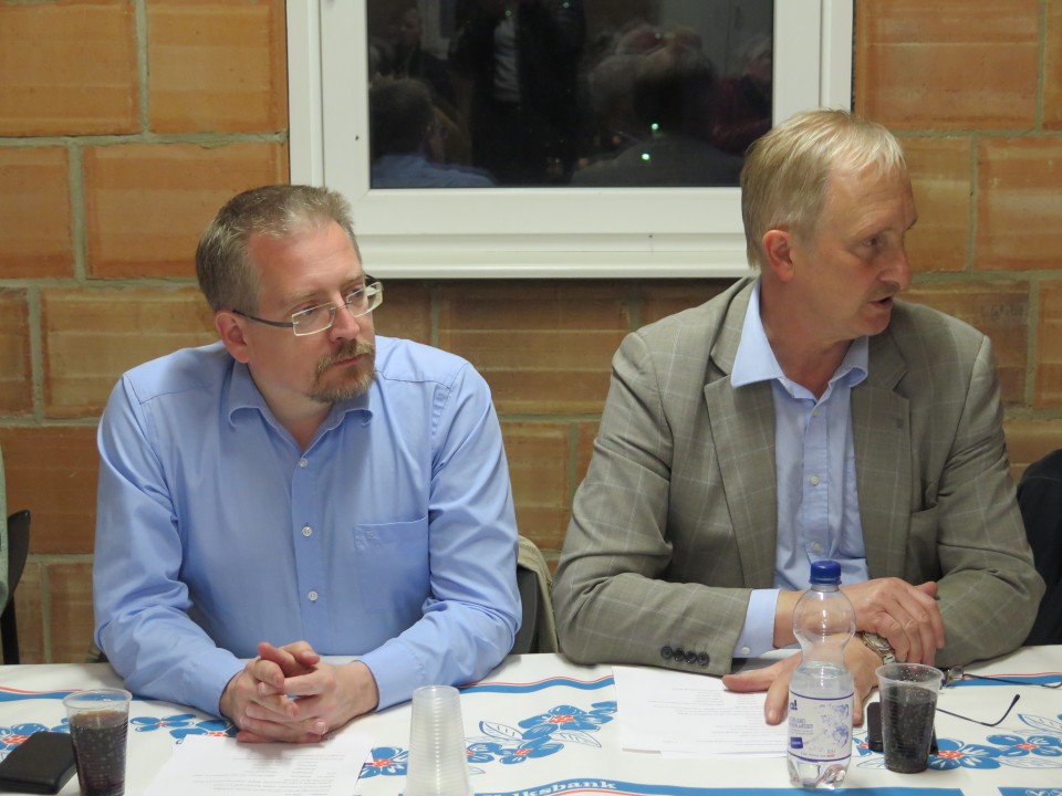 Michael Vietz MdB und Joachim Stnkel im Gesprch